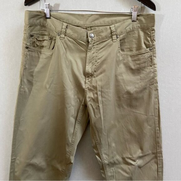 Brooks Brothers khaki denim jeans Sz 36/34 - Picture 5 of 10